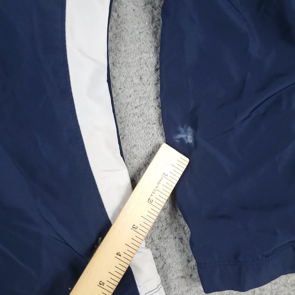 Reebok Jacket Womens Large Blue Vintage Full Zip Windbreaker Hooded 043144 - Picture 7 of 8